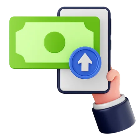 Transfer Payment  3D Icon