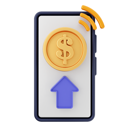 Transfer Payment  3D Icon