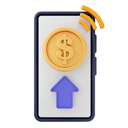 Transfer Payment  3D Icon