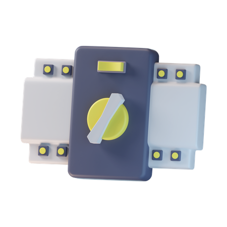 Transfer Switch  3D Icon