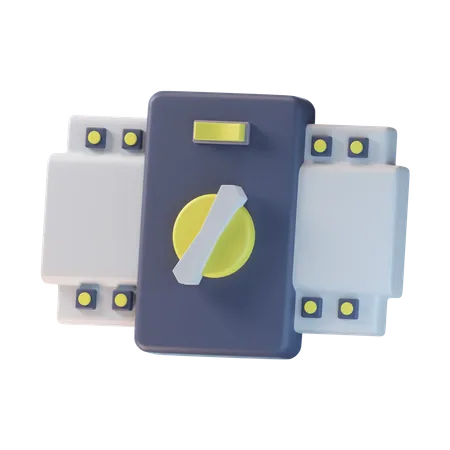 Transfer Switch 3D Icon