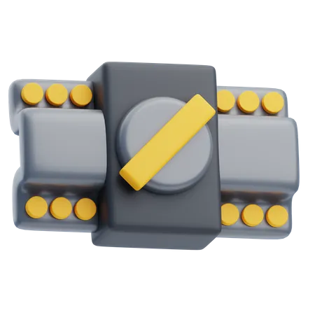 Transfer Switch  3D Icon