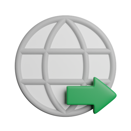 Transferência de dados  3D Icon