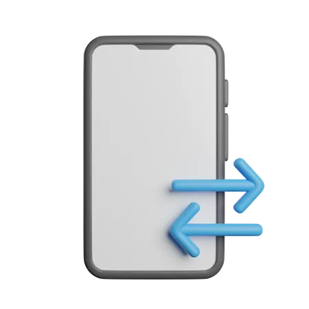 Transferir Banco De Dados De Telefone 3D Icon