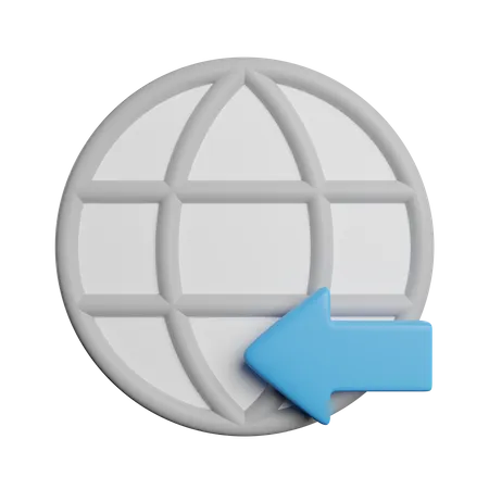 Transferencia de datos  3D Icon