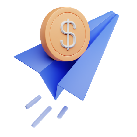 Transferencia de dinero  3D Icon