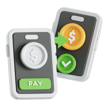 Transferir dinero  3D Icon