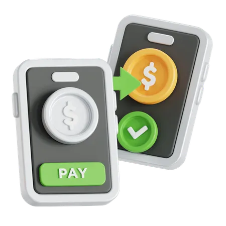 Transferir dinero  3D Icon