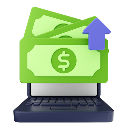 Transferir dinero  3D Icon