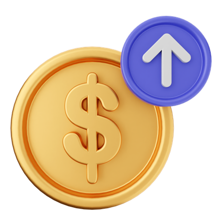 Transferencia de dinero  3D Icon