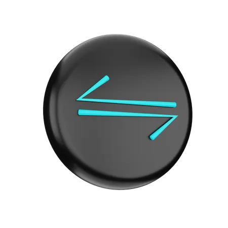 Flecha de transferencia  3D Icon