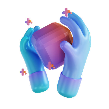 Transferencia nft  3D Icon