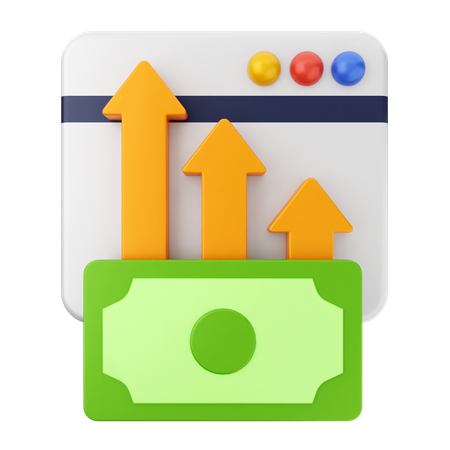 Transferencia de pago  3D Icon