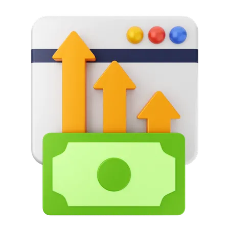 Transferencia de pago  3D Icon