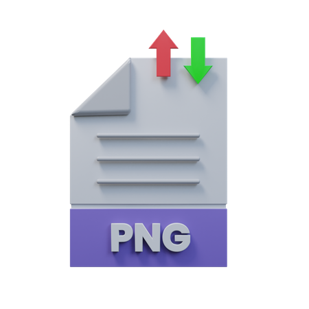 Transferir archivo png  3D Icon