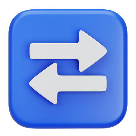 Transferir arquivos  3D Icon