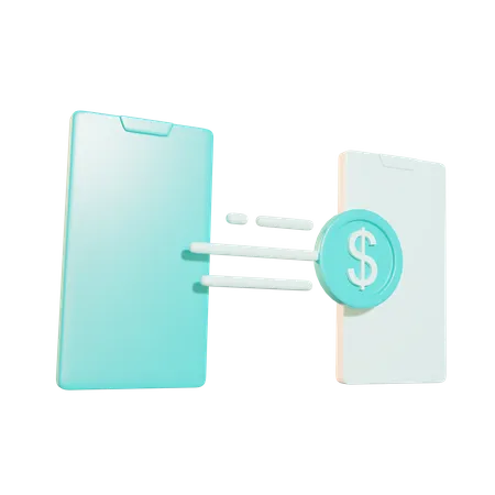 Transferir dinheiro  3D Icon