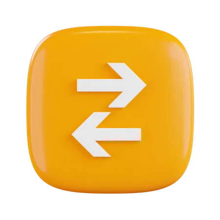 Transferpfeil  3D Icon
