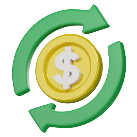 Transfert d'argent  3D Icon