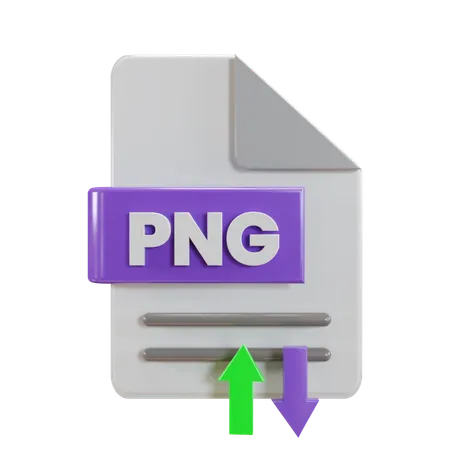 Transfert de fichier png  3D Icon