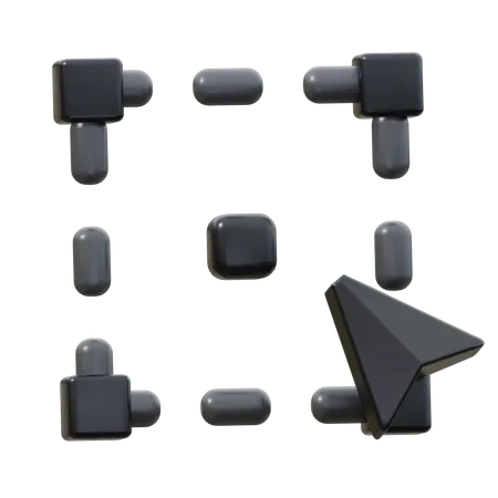 Transform  3D Icon