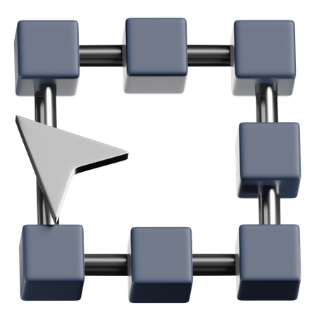 Transform  3D Icon