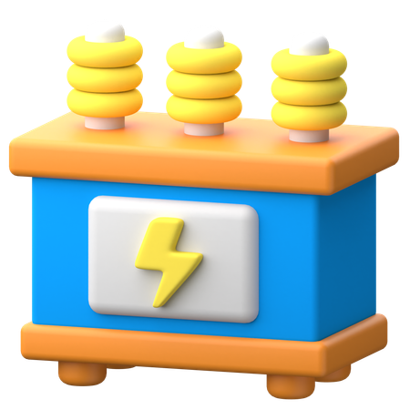 Transformateur  3D Icon