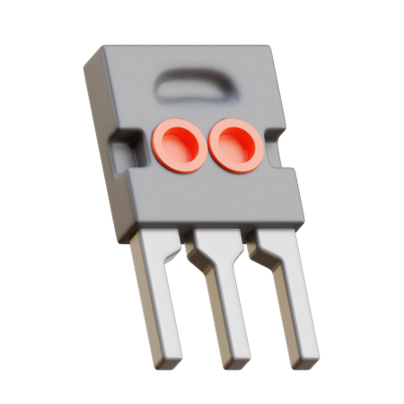 Transistor  3D Icon