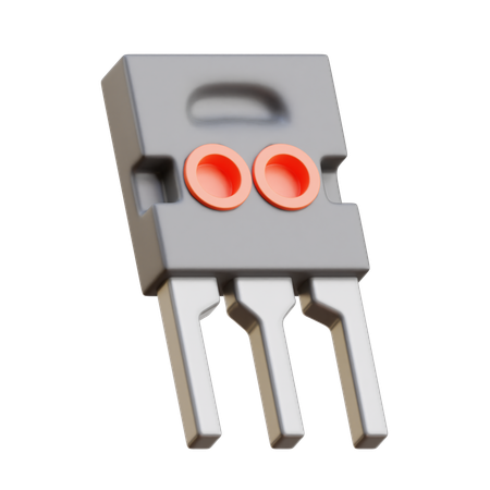 Transistor  3D Icon