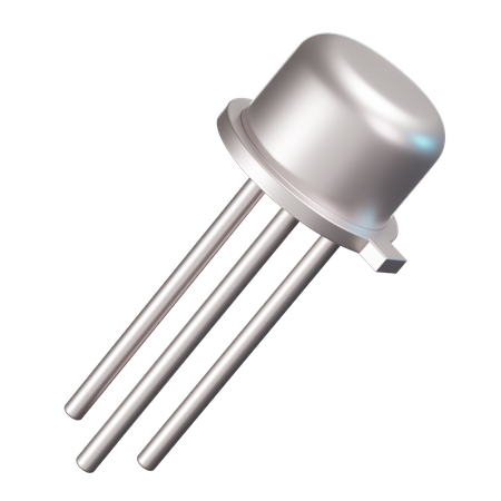Transistor de junção uni  3D Icon