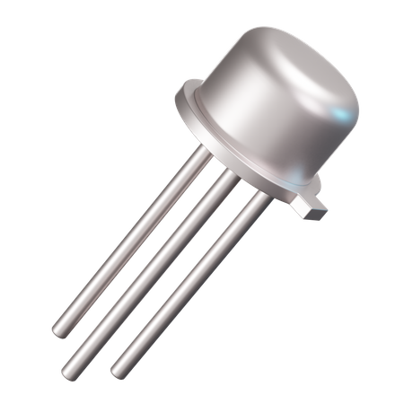 Transistor de unión uni  3D Icon