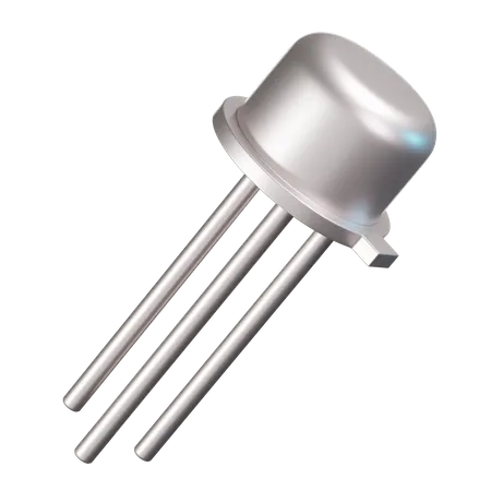 Transistor de unión uni  3D Icon