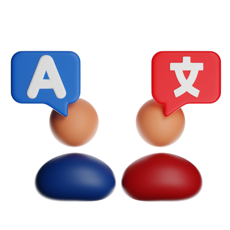 Translate  3D Icon