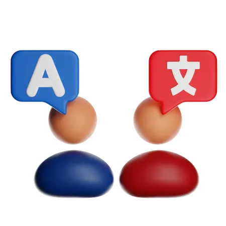 Translate  3D Icon