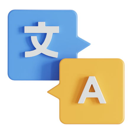 日本語に翻訳  3D Icon