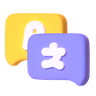 multilingual 3d logo