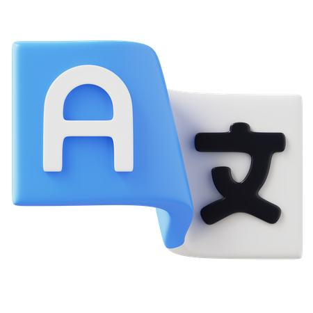 Translation  3D Icon