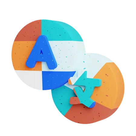 Translete  3D Icon