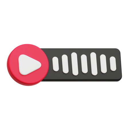 Flujo de audio  3D Icon