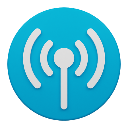 Transmissão  3D Icon