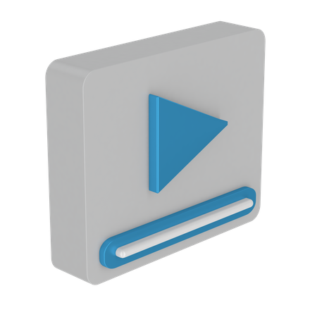 Transmissão de vídeo  3D Icon