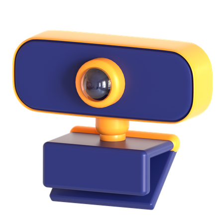 Transmissão de webcam  3D Icon