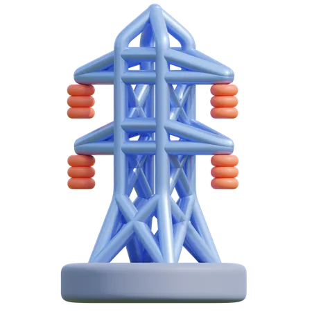 Transmission Tower  3D Icon