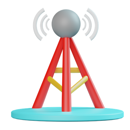 Transmission Tower  3D Icon