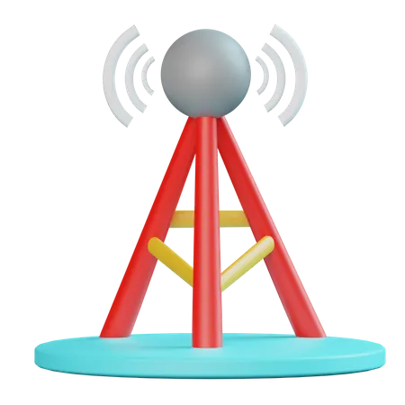 Transmission Tower  3D Icon