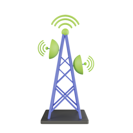 Transmission Tower  3D Icon