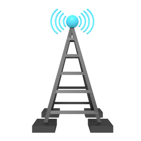 Transmission Tower  3D Icon