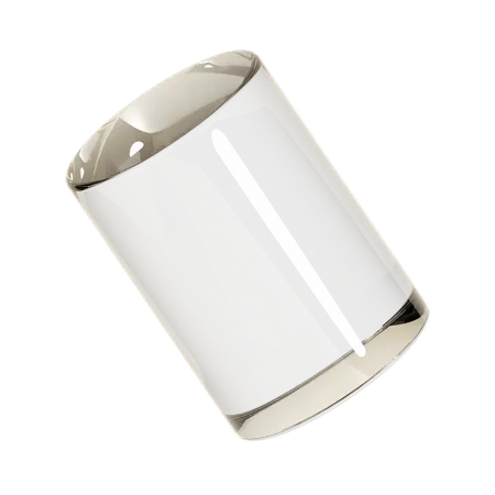 Transparent Cylinder Shape  3D Icon