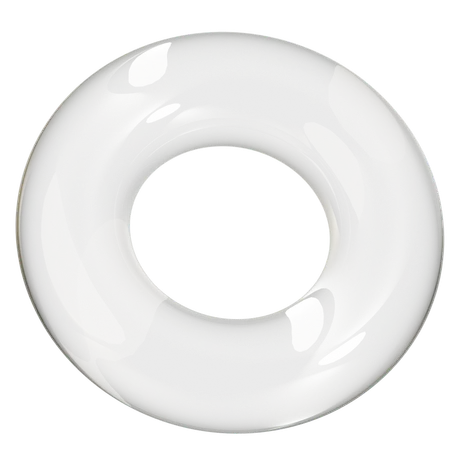 Transparent Ring Shape Illustration In 3 D Design 3D Icon