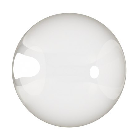 Transparent Sphere Shape Illustration In 3 D Design 3D Icon
